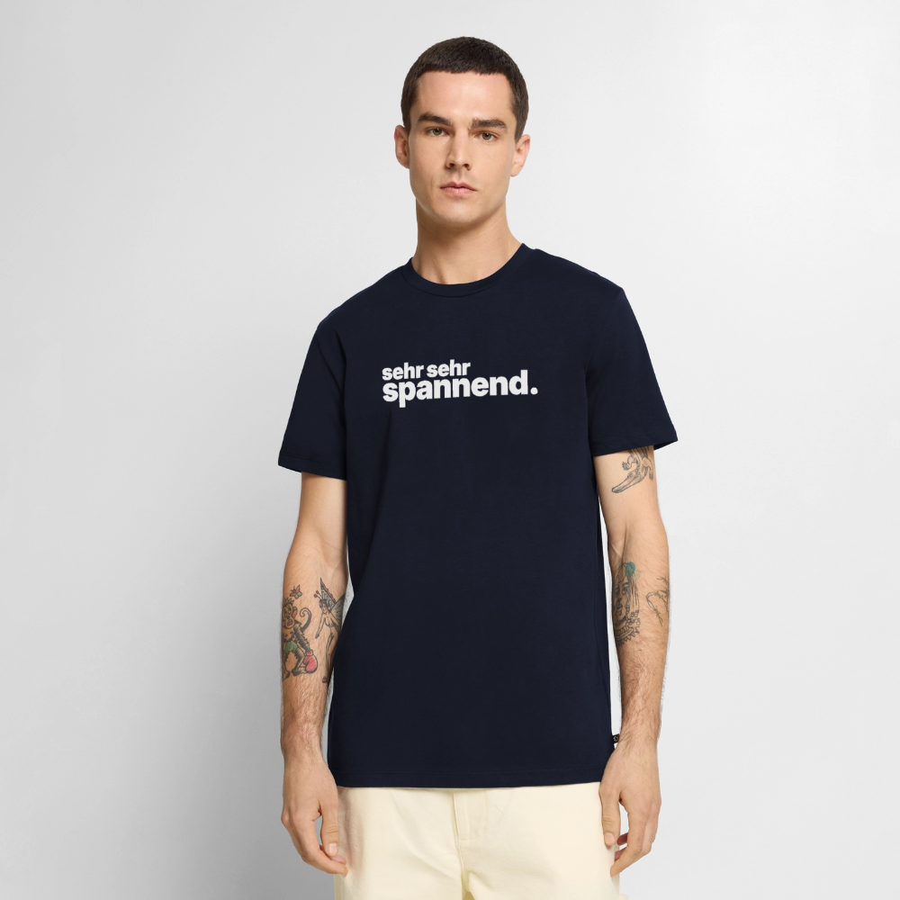 Shirt - Sehr sehr spannend. - Navy