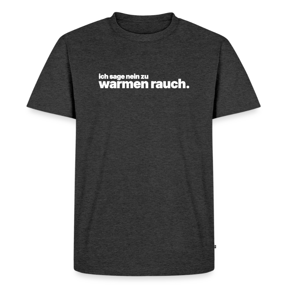 Shirt - Warmer Rauch - Anthrazit meliert