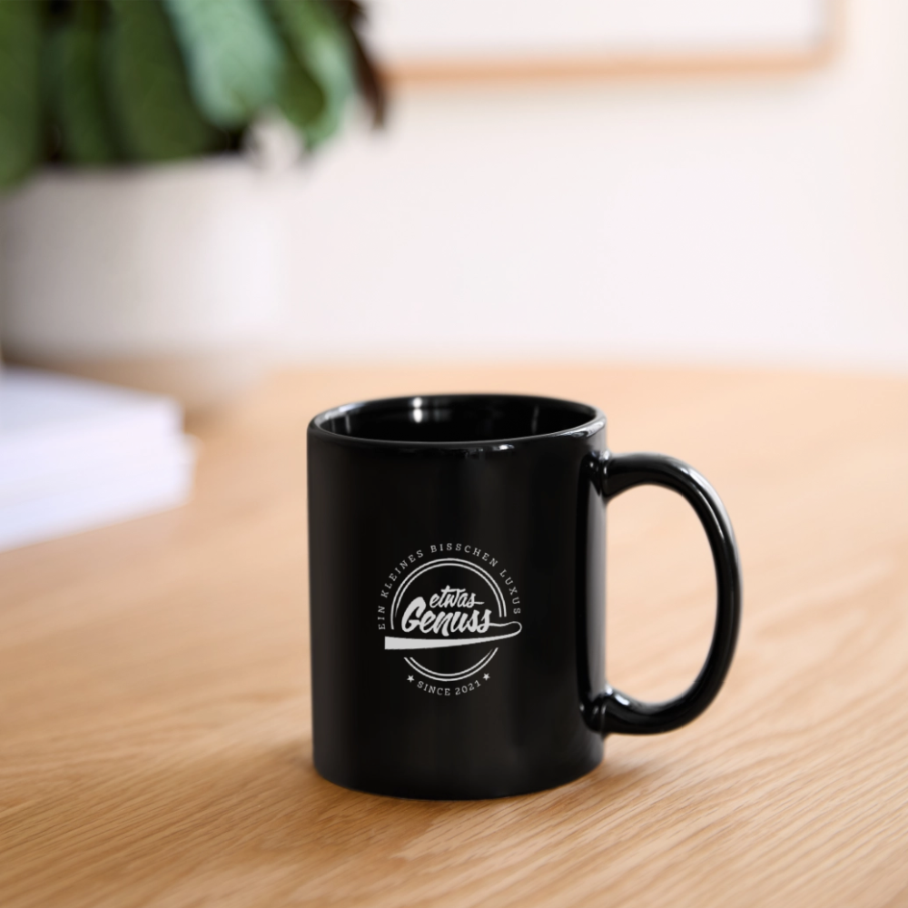EtwasGenuss Tasse (schwarz) - Schwarz