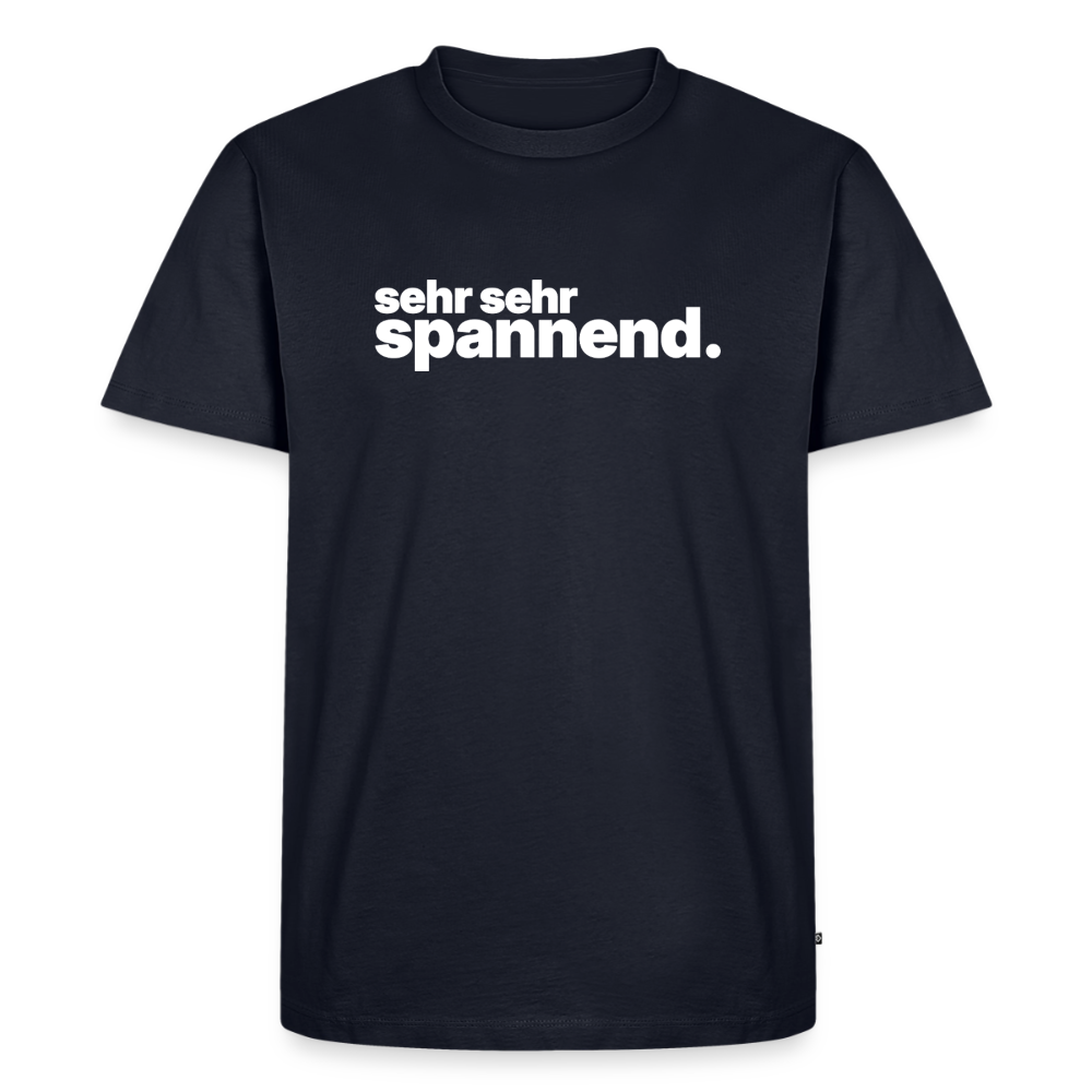 Shirt - Sehr sehr spannend. - Navy