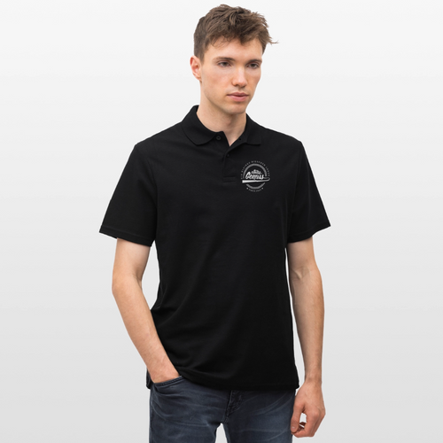 EtwasGenuss Poloshirt (Herren) - Schwarz