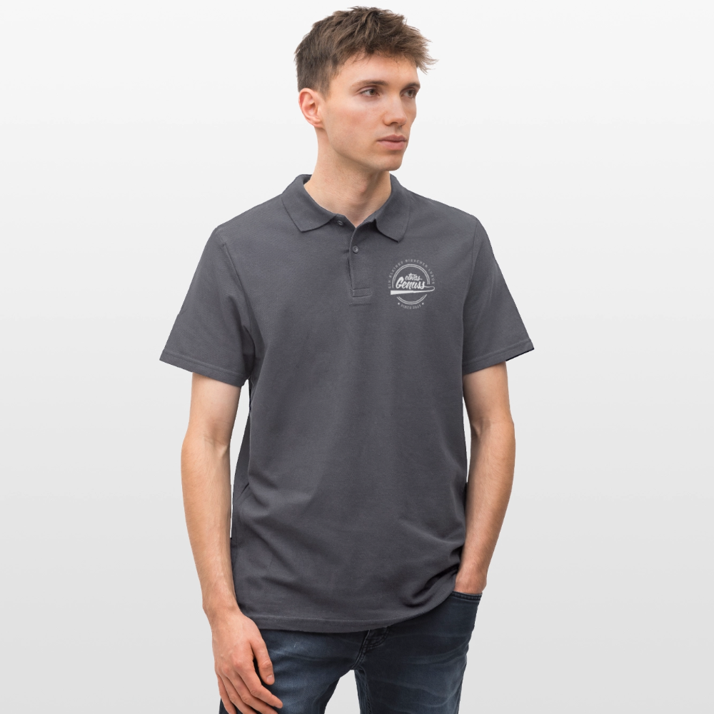 EtwasGenuss Poloshirt (Herren) - Anthrazit