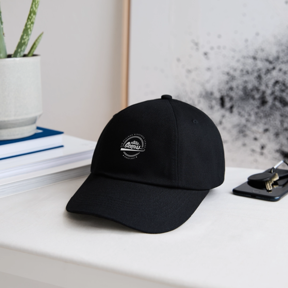 EtwasGenuss Baseballkappe - Schwarz/Schwarz