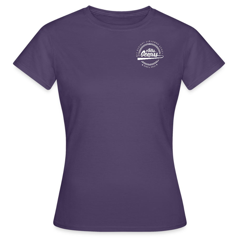 EtwasGenuss T-Shirt (Damen) - Dunkellila