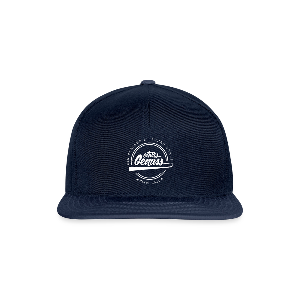 EtwasGenuss Snapback Cap - Navy/Navy