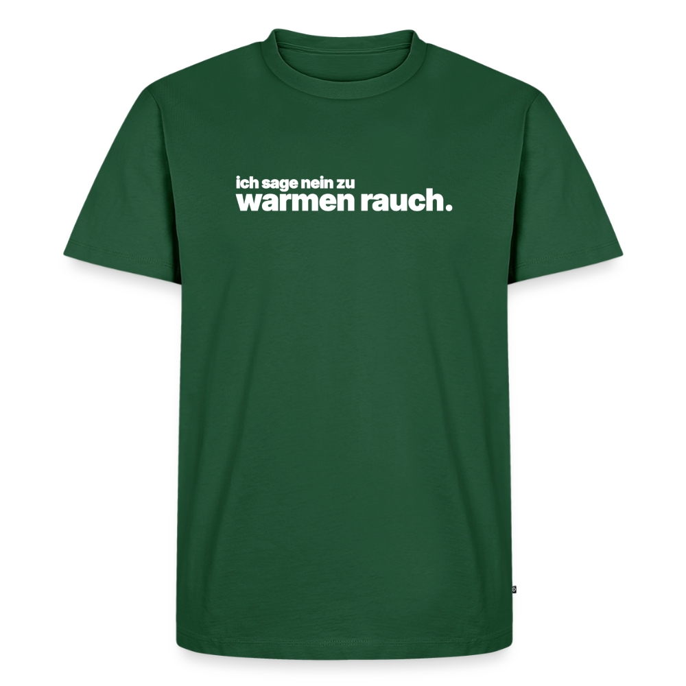 Shirt - Warmer Rauch - Flaschengrün