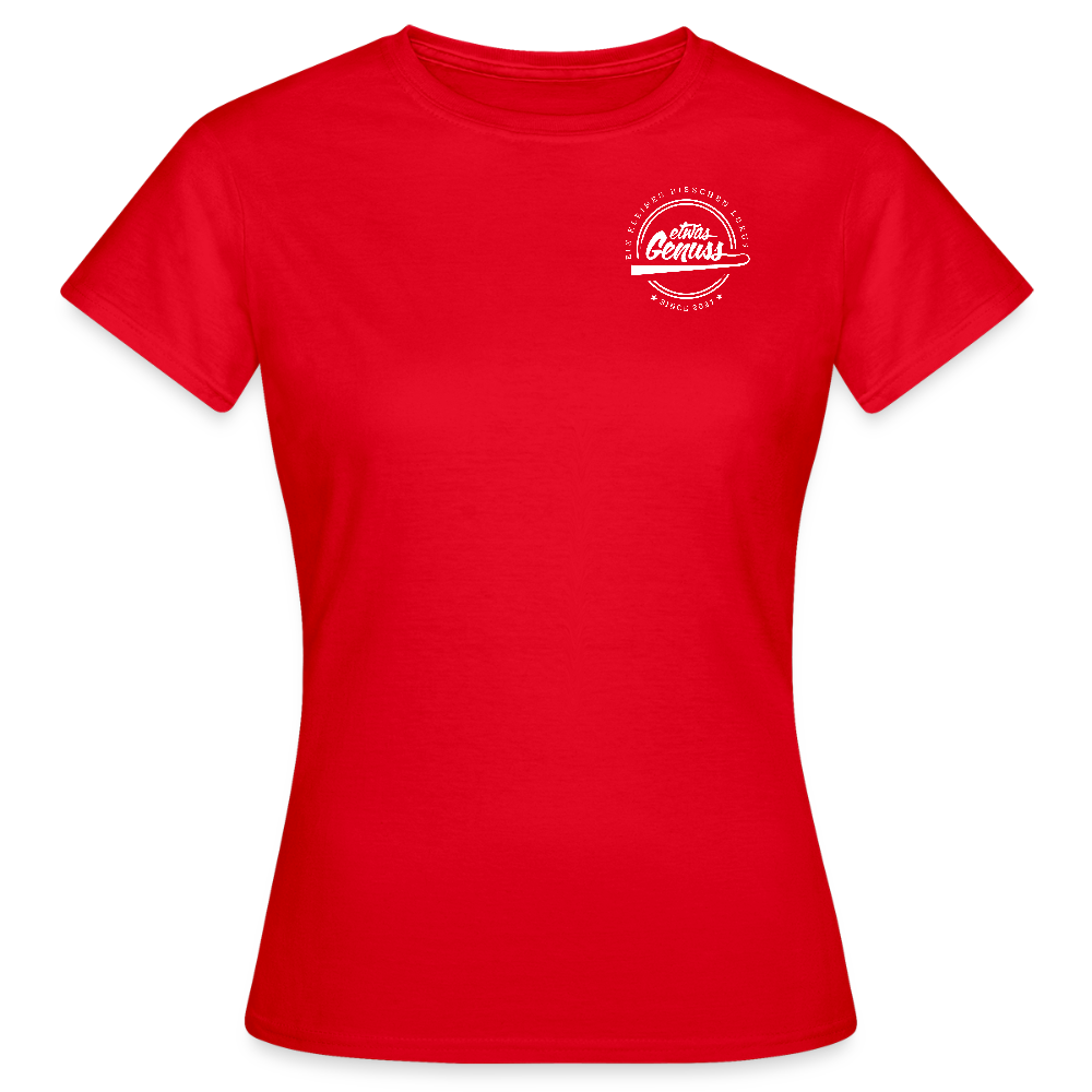 EtwasGenuss T-Shirt (Damen) - Rot