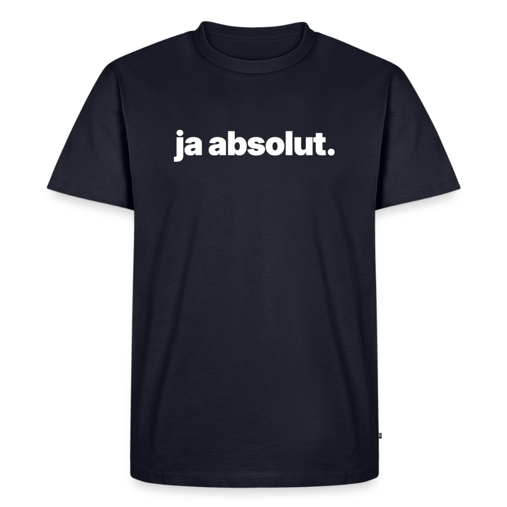 Shirt - Ja absolut. - Navy
