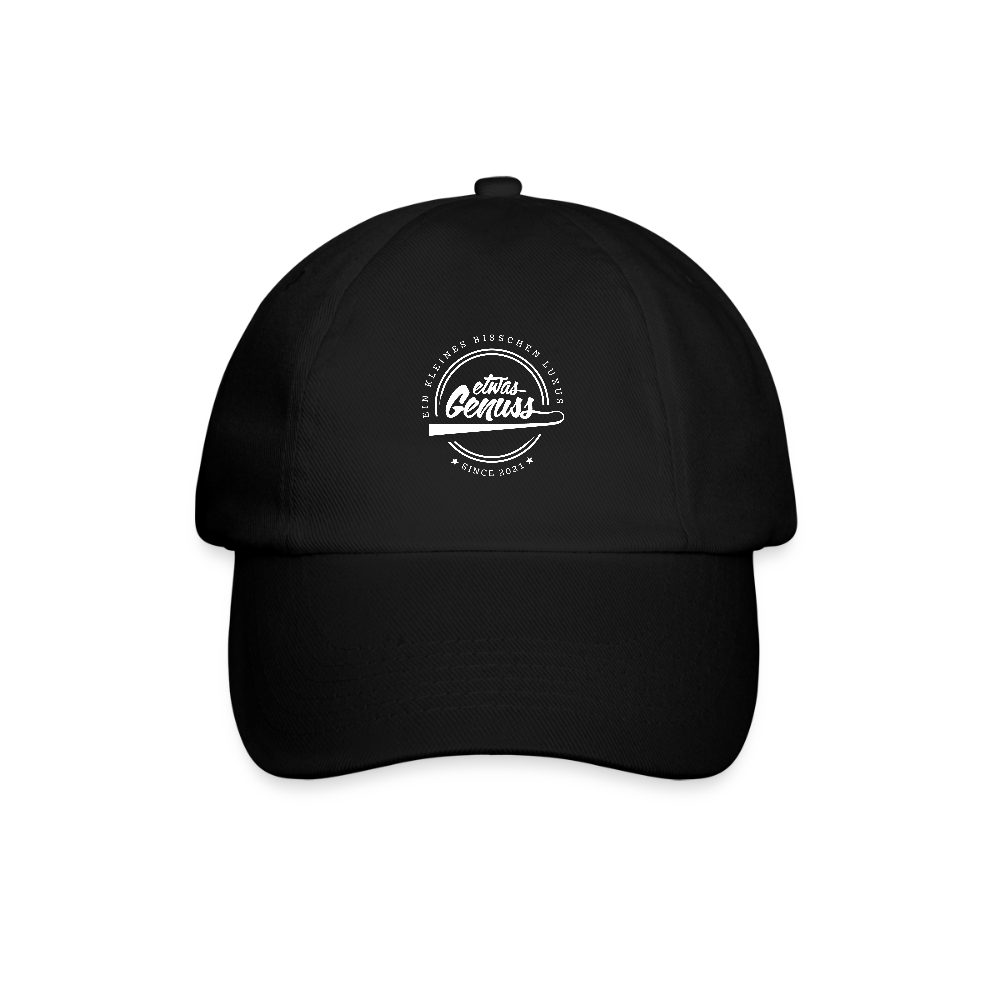 EtwasGenuss Baseballkappe - Schwarz/Schwarz