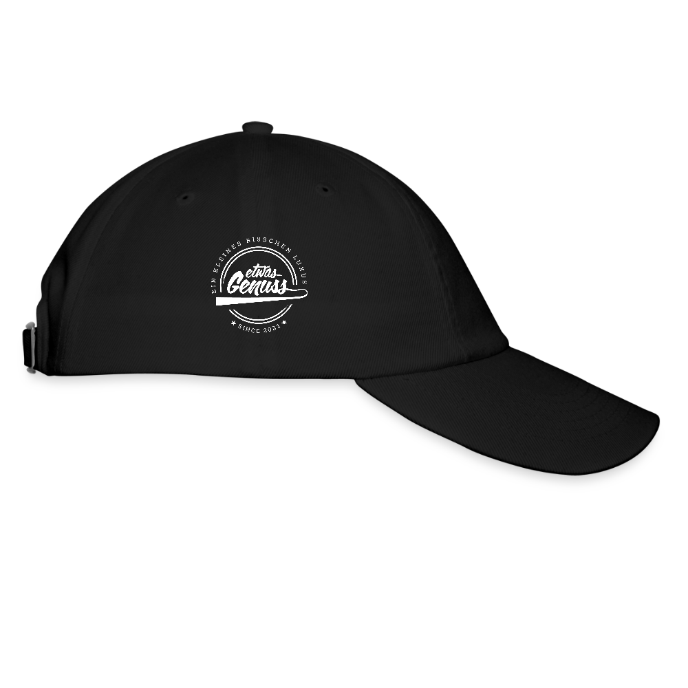 EtwasGenuss Baseballkappe - Schwarz/Schwarz