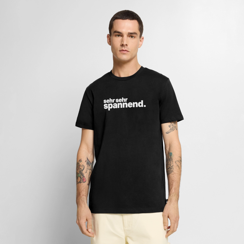 Shirt - Sehr sehr spannend. - Schwarz