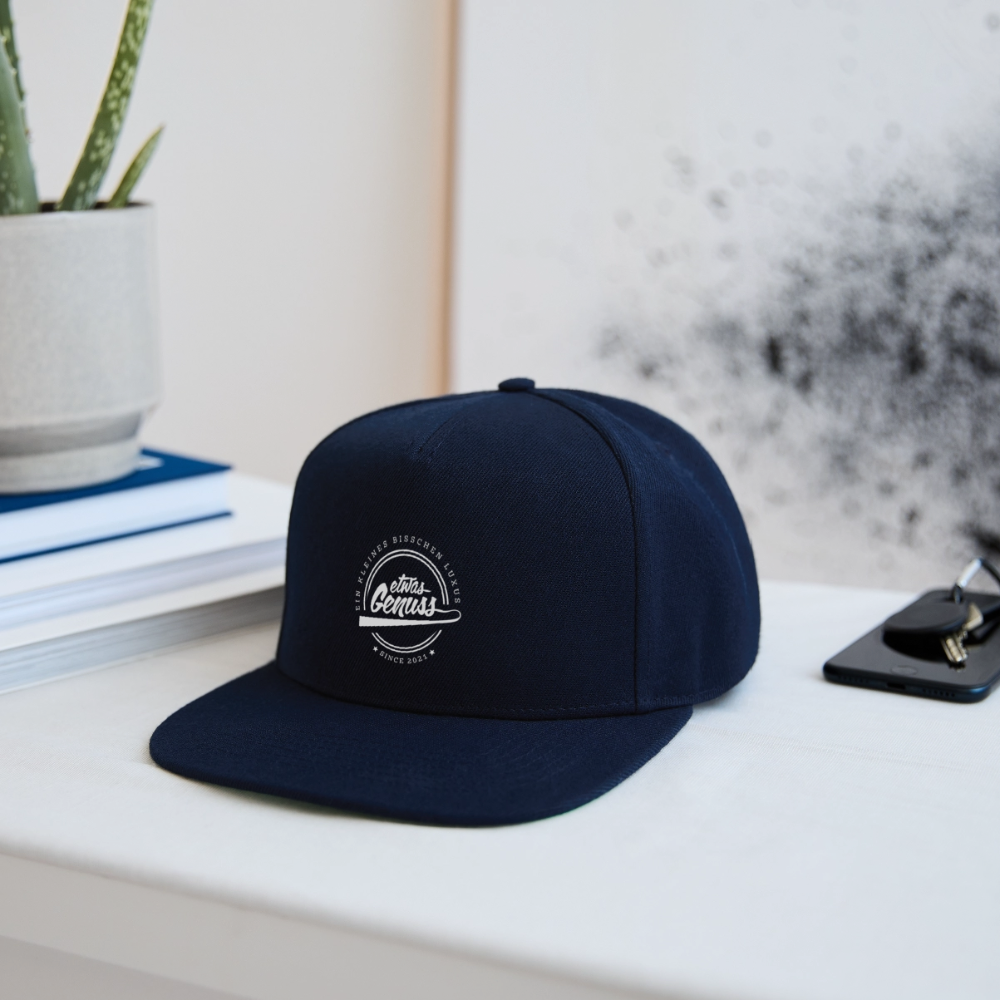 EtwasGenuss Snapback Cap - Navy/Navy