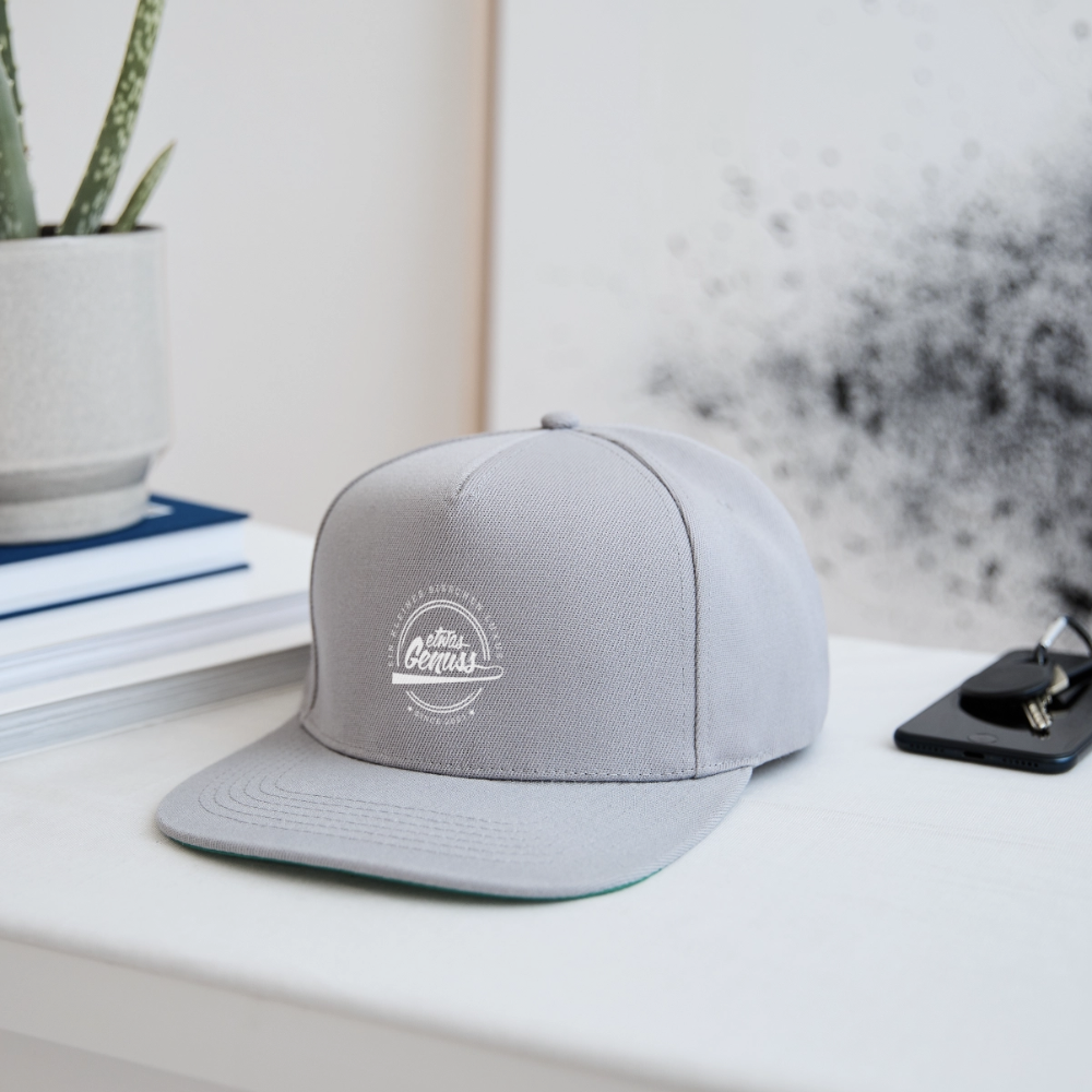 EtwasGenuss Snapback Cap - Graphit/Graphit
