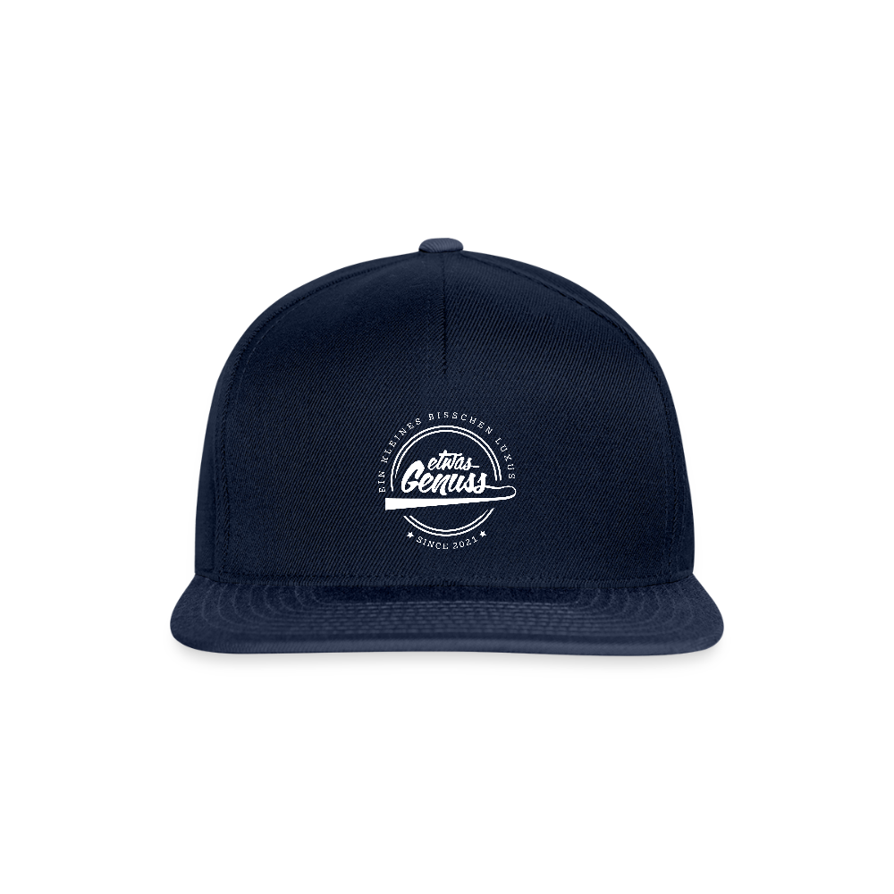 EtwasGenuss Snapback Cap - Navy/Navy