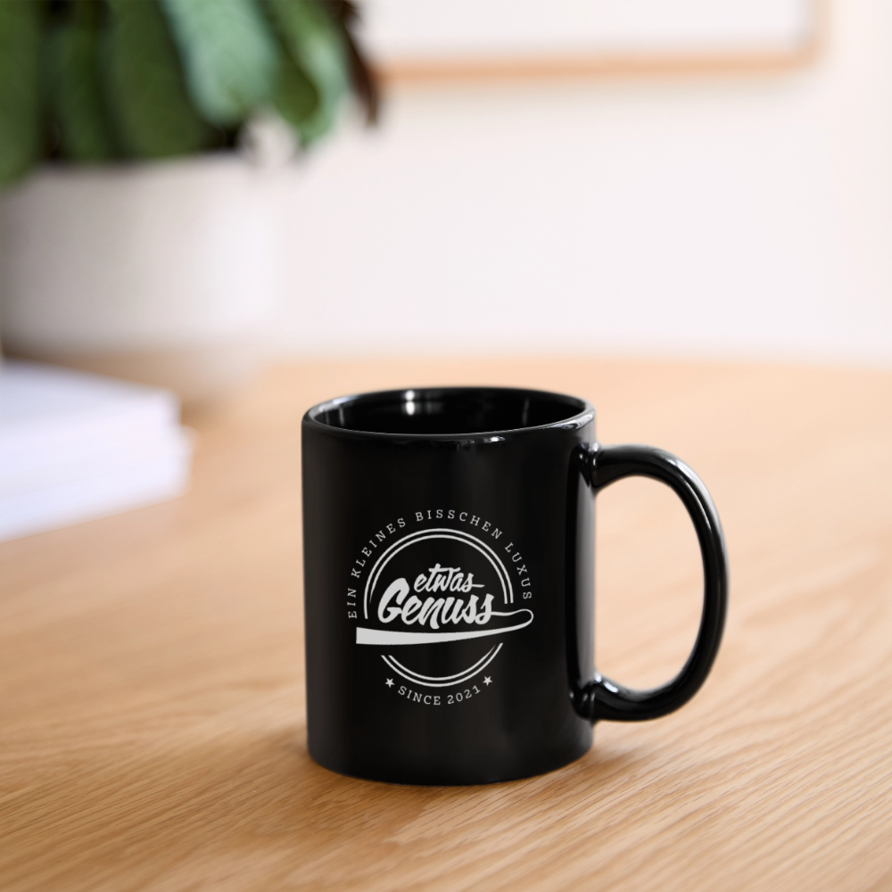 EtwasGenuss Tasse (schwarz) - Schwarz