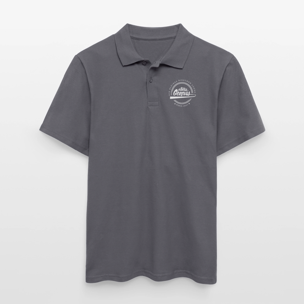 EtwasGenuss Poloshirt (Herren) - Anthrazit