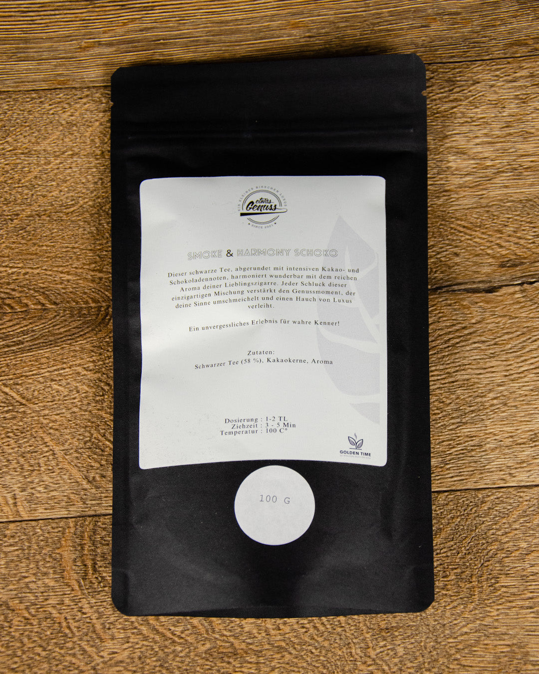 Tee: Smoke & Harmony Schoko (Limitierte Auflage)